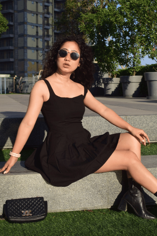 Eclipse Envy Black Dress