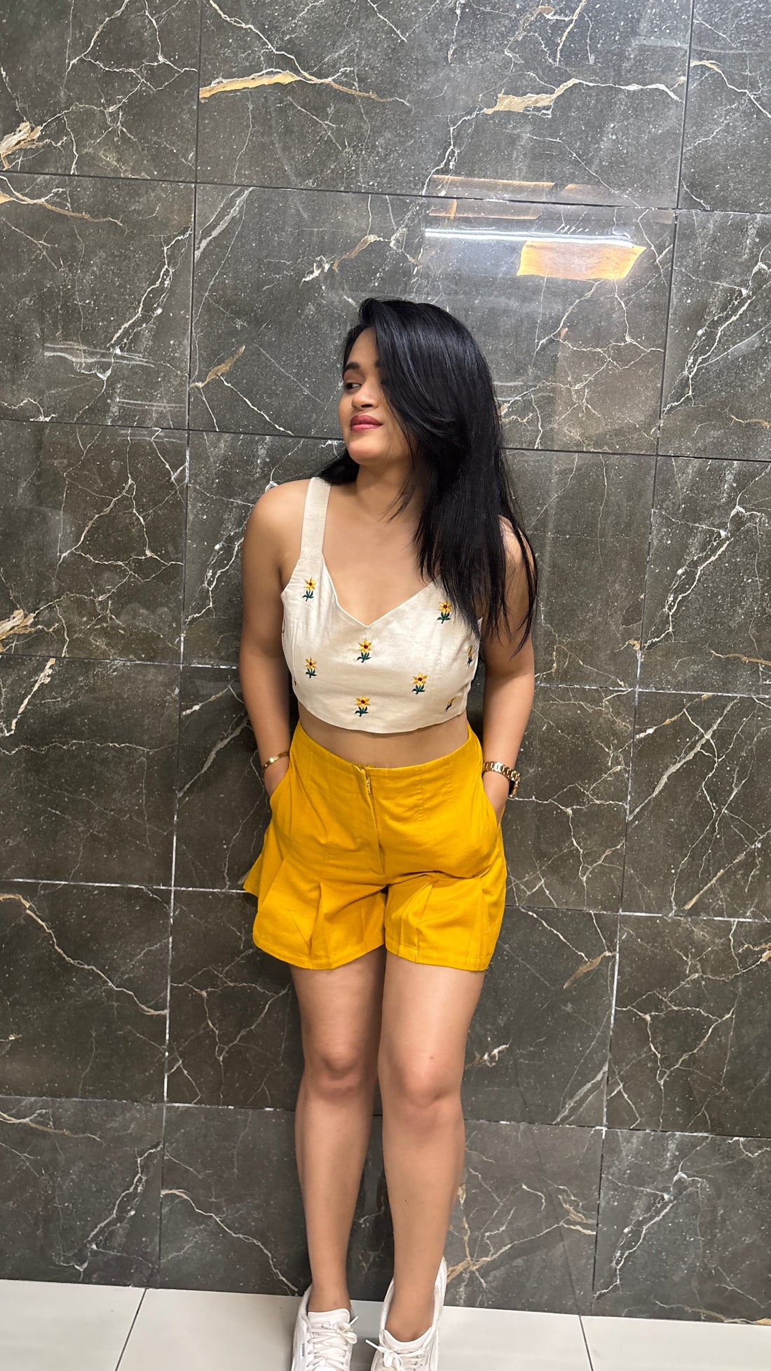 Mellow Mustard Shorts