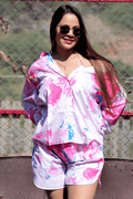 Pink Serenity 3-Piece Co-ord Set by Stylfort
